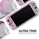 Marbleized Color Paradise V2 // Premium Vinyl Wrap Skin Kit Compatible with the Nintendo Switch 2