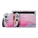 Marbleized Pink Paradise V5 // Premium Vinyl Wrap Skin Kit Compatible with the Nintendo Switch 2