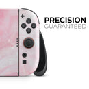 Marbleized Pink Paradise V6 // Premium Vinyl Wrap Skin Kit Compatible with the Nintendo Switch 2