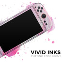 Marbleized Pink Paradise V8 // Premium Vinyl Wrap Skin Kit Compatible with the Nintendo Switch 2