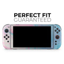 Marbleized Pink and Blue Paradise V482 // Premium Vinyl Wrap Skin Kit Compatible with the Nintendo Switch 2