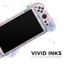 Marbleized Pink and Blue Swirl V2123 // Premium Vinyl Wrap Skin Kit Compatible with the Nintendo Switch 2