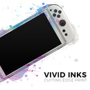 Marbleized Soft Blue V32 // Premium Vinyl Wrap Skin Kit Compatible with the Nintendo Switch 2