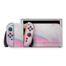 Marbleized Soft Pink // Premium Vinyl Wrap Skin Kit Compatible with the Nintendo Switch 2
