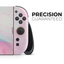 Marbleized Soft Pink // Premium Vinyl Wrap Skin Kit Compatible with the Nintendo Switch 2