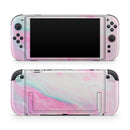Marbleized Soft Pink // Premium Vinyl Wrap Skin Kit Compatible with the Nintendo Switch 2