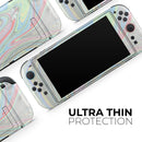 Marbleized Swirling Colors v2 // Premium Vinyl Wrap Skin Kit Compatible with the Nintendo Switch 2