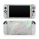 Marbleized Swirling Colors v2 // Premium Vinyl Wrap Skin Kit Compatible with the Nintendo Switch 2