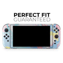 Marbleized Swirling Cotton Candy // Premium Vinyl Wrap Skin Kit Compatible with the Nintendo Switch 2