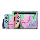 Mixed ColorOil // Premium Vinyl Wrap Skin Kit Compatible with the Nintendo Switch 2