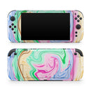 Mixed ColorOil // Premium Vinyl Wrap Skin Kit Compatible with the Nintendo Switch 2