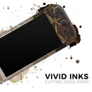 Modern Gold Hex V1 // Premium Vinyl Wrap Skin Kit Compatible with the Nintendo Switch 2