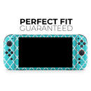 Morocan Teal Pattern // Premium Vinyl Wrap Skin Kit Compatible with the Nintendo Switch 2