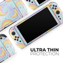 Mystical Crescent Moons // Premium Vinyl Wrap Skin Kit Compatible with the Nintendo Switch 2