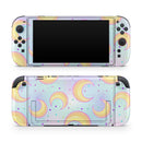 Mystical Crescent Moons // Premium Vinyl Wrap Skin Kit Compatible with the Nintendo Switch 2