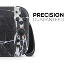 Natural Black & White Marble Stone // Premium Vinyl Wrap Skin Kit Compatible with the Nintendo Switch 2