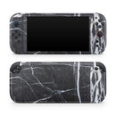 Natural Black & White Marble Stone // Premium Vinyl Wrap Skin Kit Compatible with the Nintendo Switch 2