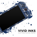 Navy and White Micro Anchors // Premium Vinyl Wrap Skin Kit Compatible with the Nintendo Switch 2