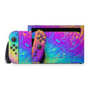 Neon Color Fushion V2 // Premium Vinyl Wrap Skin Kit Compatible with the Nintendo Switch 2