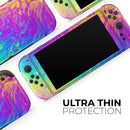 Neon Color Fushion V2 // Premium Vinyl Wrap Skin Kit Compatible with the Nintendo Switch 2