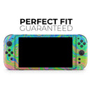 Neon Color Swirls // Premium Vinyl Wrap Skin Kit Compatible with the Nintendo Switch 2