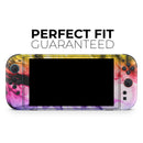 Neon Glowing Fumes // Premium Vinyl Wrap Skin Kit Compatible with the Nintendo Switch 2