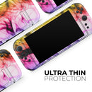 Neon Glowing Fumes // Premium Vinyl Wrap Skin Kit Compatible with the Nintendo Switch 2