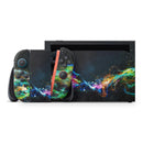 Neon Motion Lights // Premium Vinyl Wrap Skin Kit Compatible with the Nintendo Switch 2