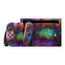 Neon Paint Mixtured Surface // Premium Vinyl Wrap Skin Kit Compatible with the Nintendo Switch 2