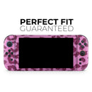Neon Pink Cheetah Animal Print // Premium Vinyl Wrap Skin Kit Compatible with the Nintendo Switch 2