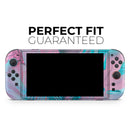 Neon Retro Paint Forest V1 // Premium Vinyl Wrap Skin Kit Compatible with the Nintendo Switch 2
