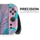 Neon Retro Paint Forest V1 // Premium Vinyl Wrap Skin Kit Compatible with the Nintendo Switch 2