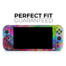 Neon Splatter Universe // Premium Vinyl Wrap Skin Kit Compatible with the Nintendo Switch 2