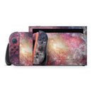 Neon SuperNova Space Explosion // Premium Vinyl Wrap Skin Kit Compatible with the Nintendo Switch 2