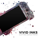 Neon SuperNova Space Explosion // Premium Vinyl Wrap Skin Kit Compatible with the Nintendo Switch 2