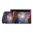 Neon SuperNova Space Explosion V2 // Premium Vinyl Wrap Skin Kit Compatible with the Nintendo Switch 2