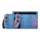 Neon Vibrant Snake Skin Pattern // Premium Vinyl Wrap Skin Kit Compatible with the Nintendo Switch 2