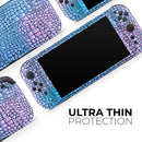 Neon Vibrant Snake Skin Pattern // Premium Vinyl Wrap Skin Kit Compatible with the Nintendo Switch 2