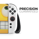 Nervous Friendly Emoticons // Premium Vinyl Wrap Skin Kit Compatible with the Nintendo Switch 2