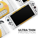Nervous Friendly Emoticons // Premium Vinyl Wrap Skin Kit Compatible with the Nintendo Switch 2