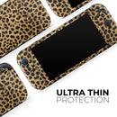 Orange Cheetah Fur Pattern // Premium Vinyl Wrap Skin Kit Compatible with the Nintendo Switch 2
