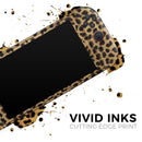 Orange Cheetah Fur Pattern // Premium Vinyl Wrap Skin Kit Compatible with the Nintendo Switch 2