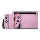 Pink Pastel Color // Premium Vinyl Wrap Skin Kit Compatible with the Nintendo Switch 2
