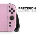 Pink Pastel Color // Premium Vinyl Wrap Skin Kit Compatible with the Nintendo Switch 2