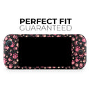 Pink Paw Prints on Black // Premium Vinyl Wrap Skin Kit Compatible with the Nintendo Switch 2