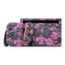 Pink V3 and Gray Digital Camouflage // Premium Vinyl Wrap Skin Kit Compatible with the Nintendo Switch 2