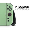 Pretty Green Pastel Color // Premium Vinyl Wrap Skin Kit Compatible with the Nintendo Switch 2