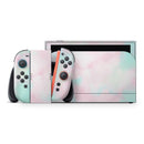 Pretty Pastel Clouds V7 // Premium Vinyl Wrap Skin Kit Compatible with the Nintendo Switch 2