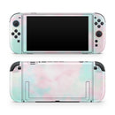 Pretty Pastel Clouds V7 // Premium Vinyl Wrap Skin Kit Compatible with the Nintendo Switch 2