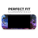 Purple Blue and Pink Cloud Galaxy // Premium Vinyl Wrap Skin Kit Compatible with the Nintendo Switch 2
